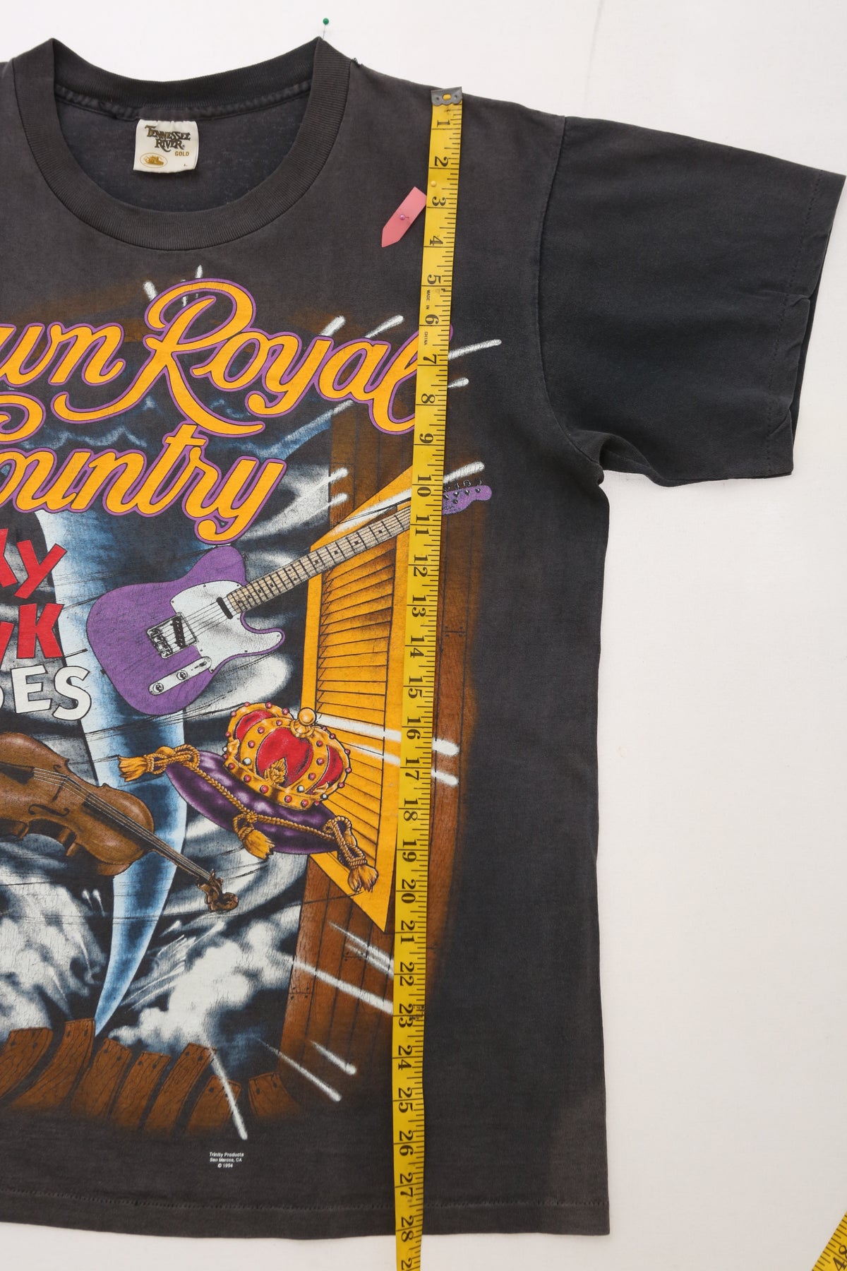 1994 Crown Royal Country "Honky Tonk Heroes" Promo T-shirt