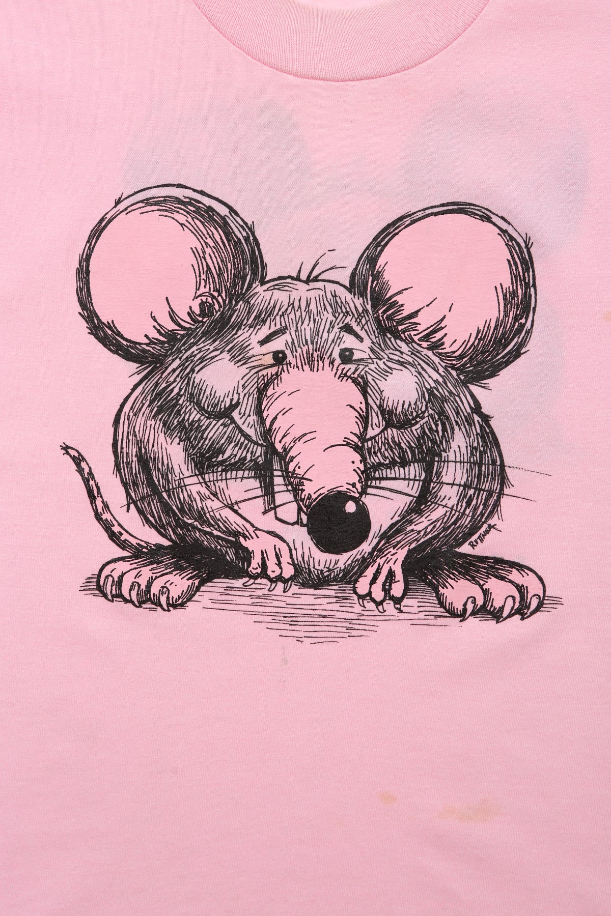 1987 Seattle Underground Tour Rat T-shirt