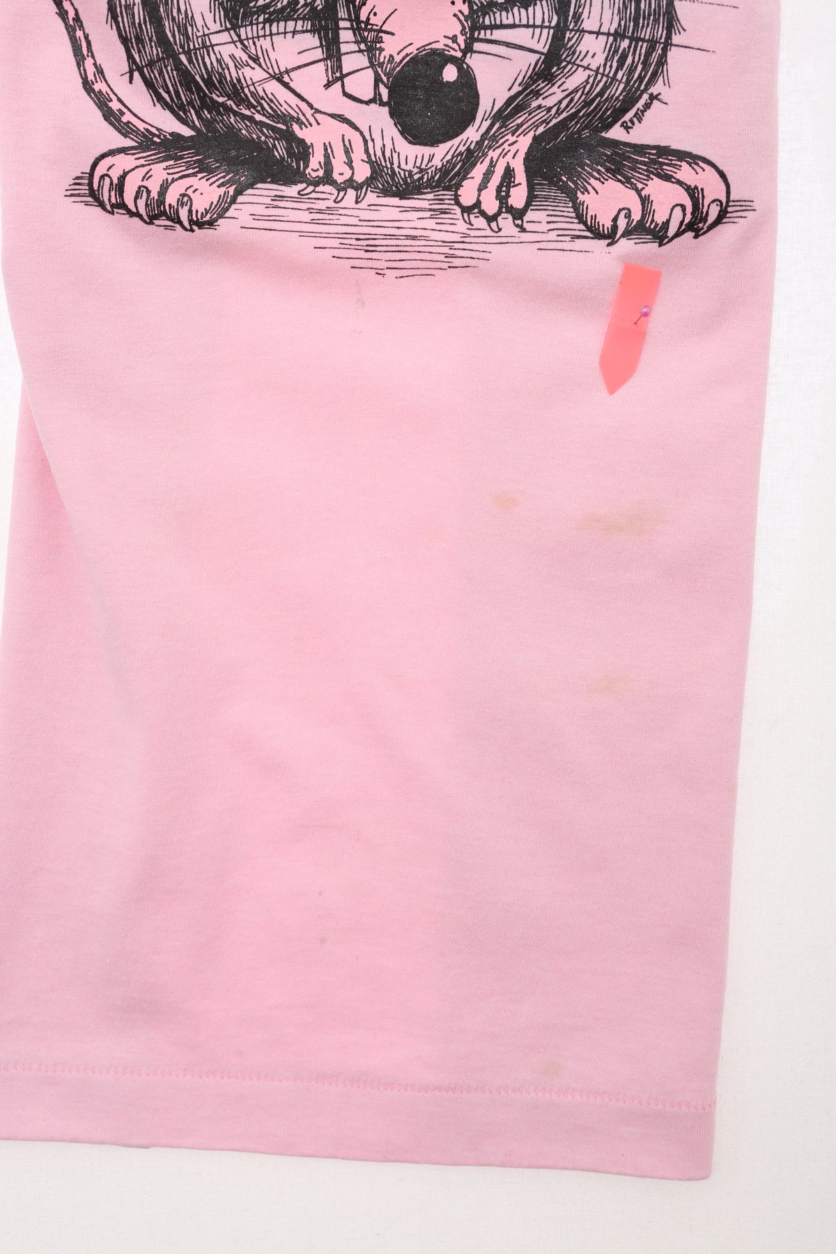 1987 Seattle Underground Tour Rat T-shirt