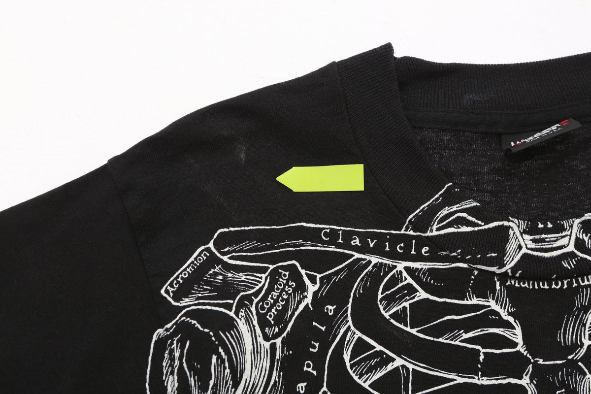 1978 Leslie Arwin Anatomical Skeleton T-shirt