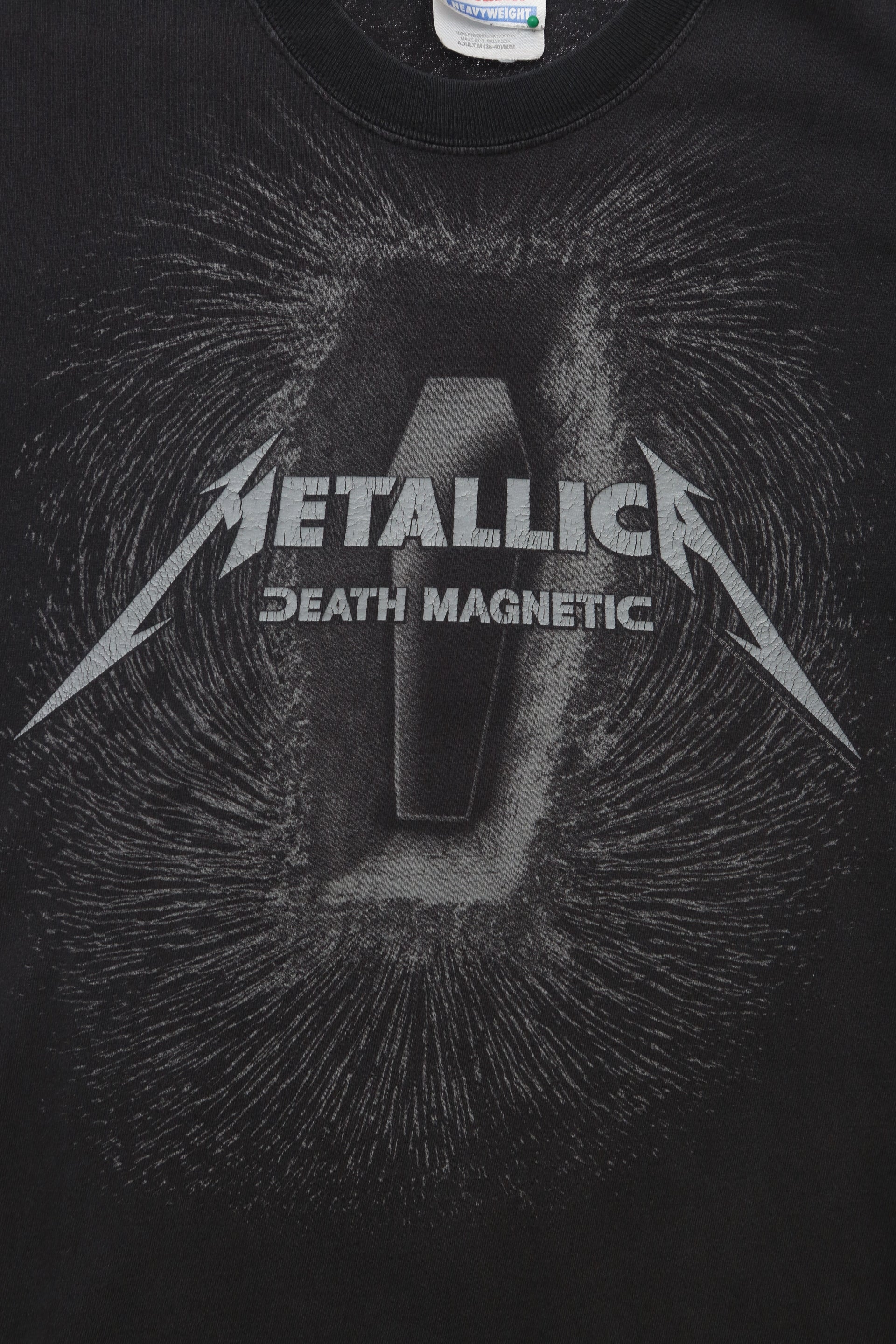 2008 Metallica Death Magnetic album t-shirt
