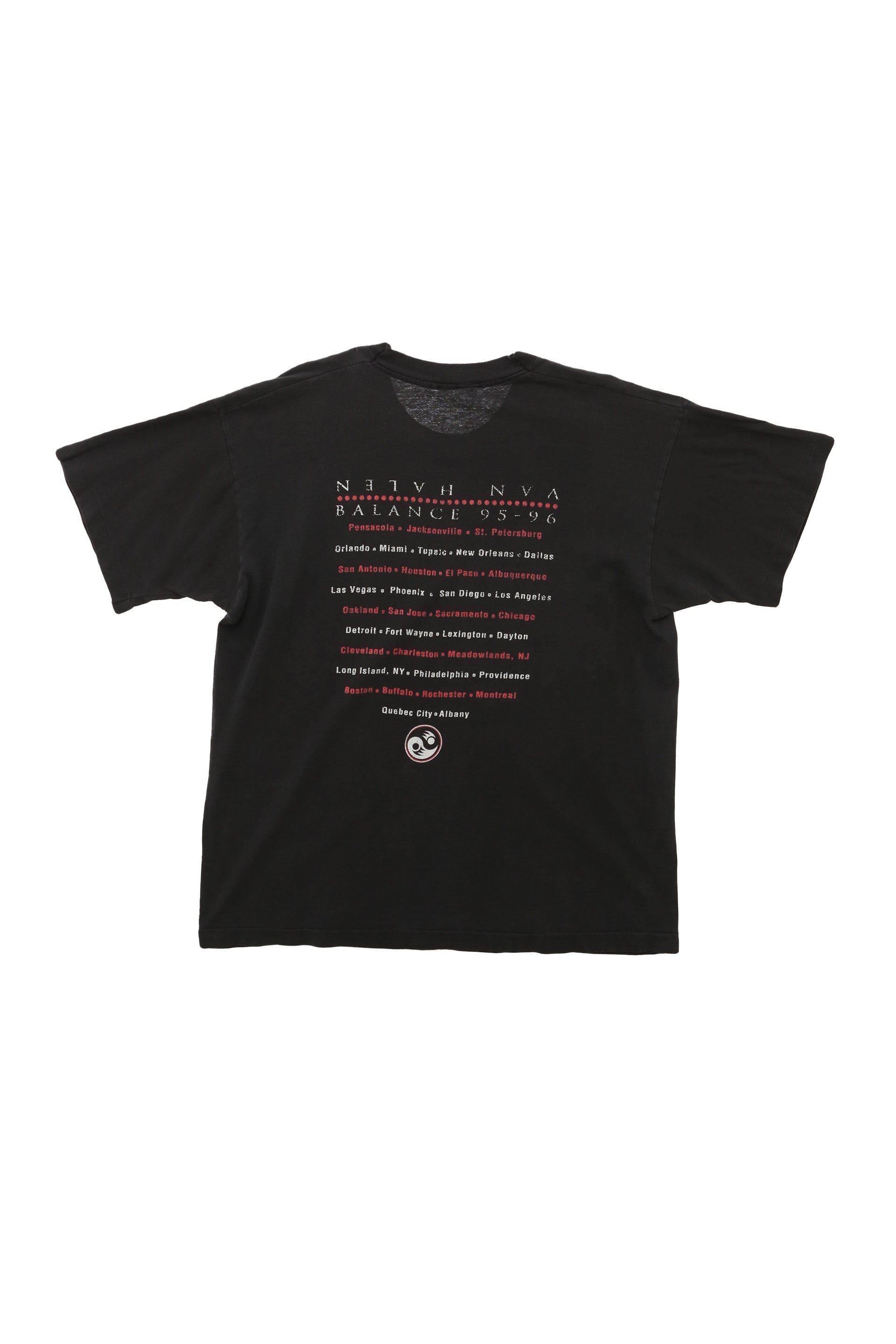 1995 Van Halen " Balance" World Tour t-shirt