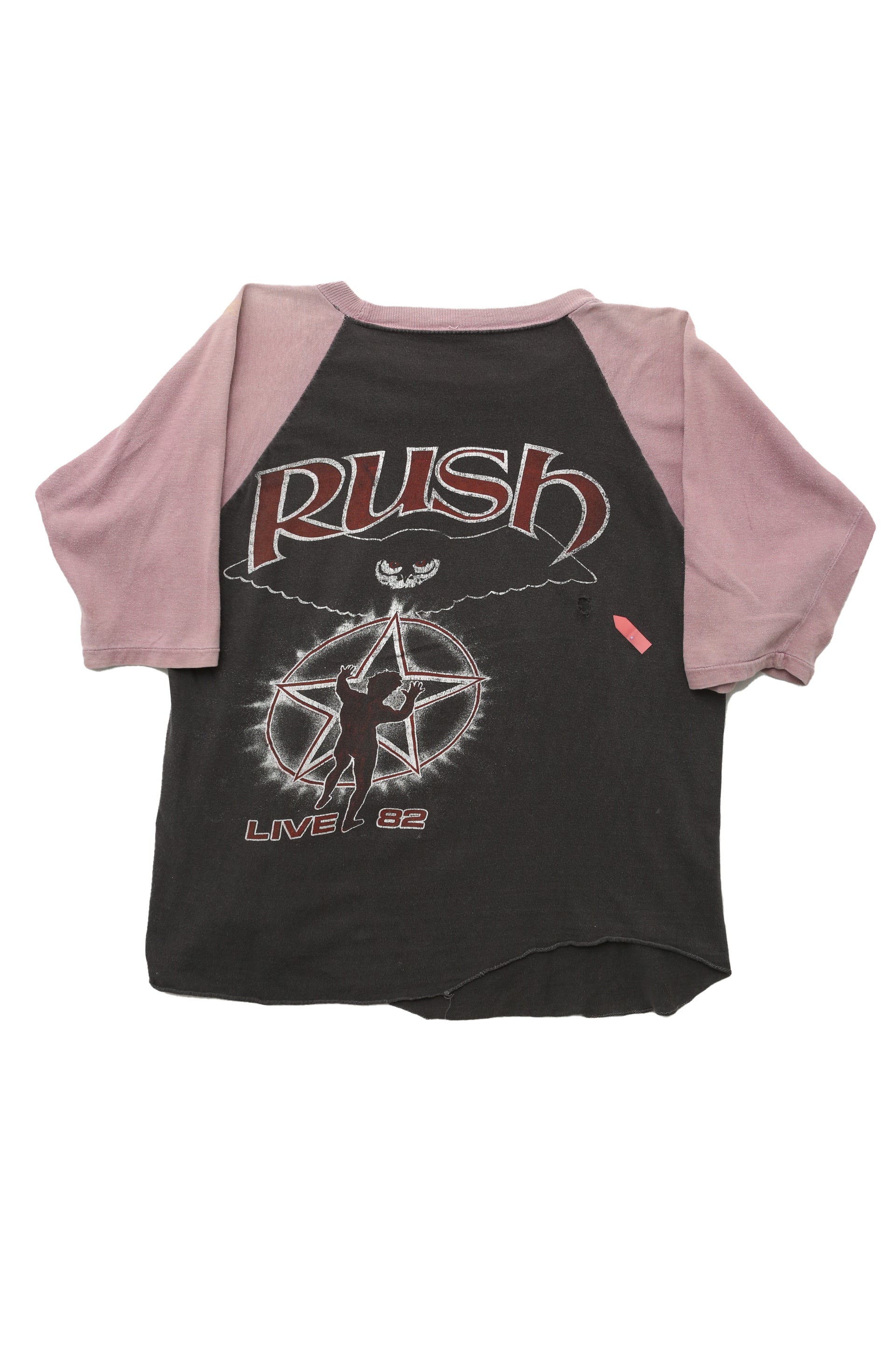 1982 Vintage Rush "Signals Tour" Baseball Raglan t-shirt