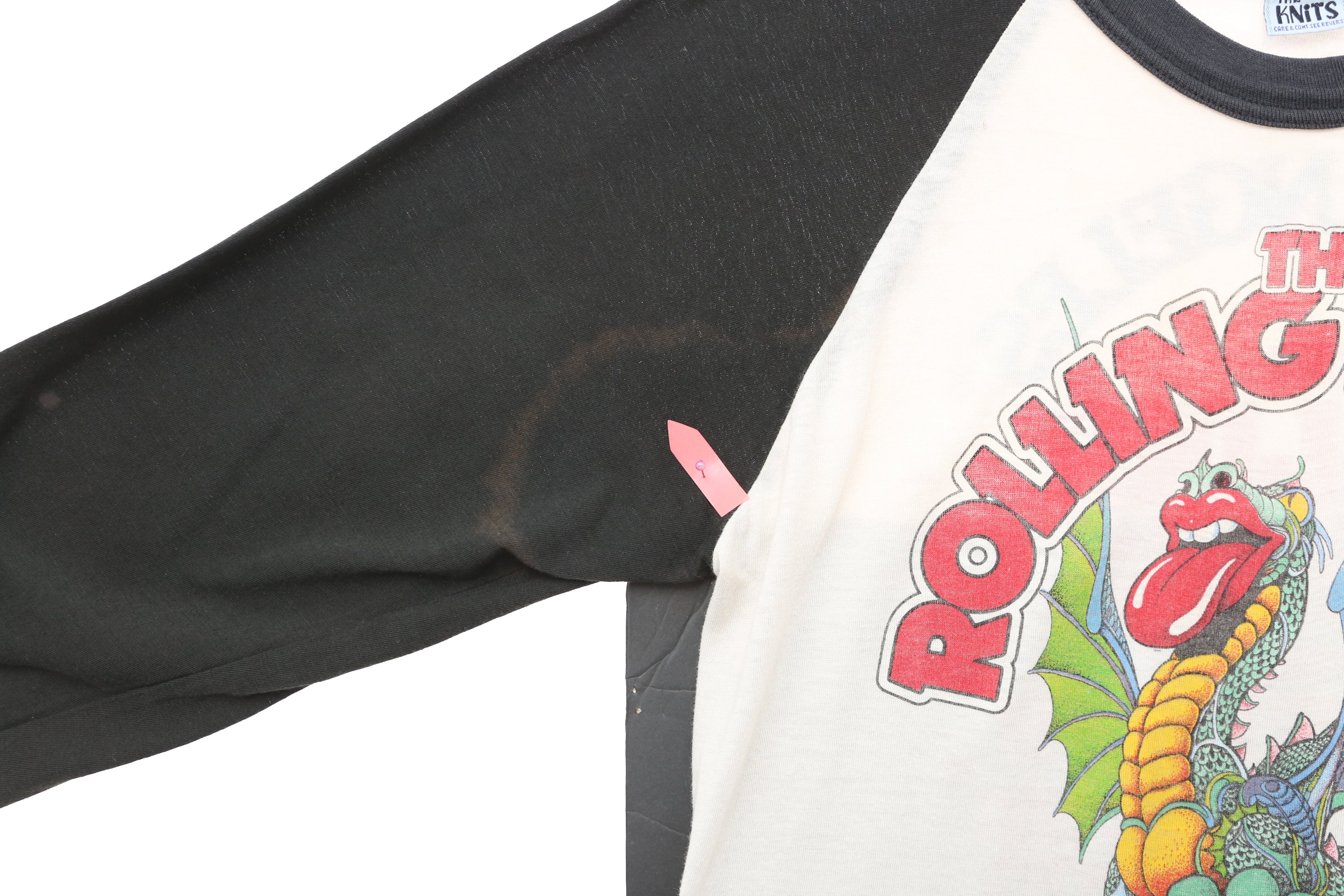1981 Vintage The Rolling Stones Los Angeles Coliseum Concert Shirt