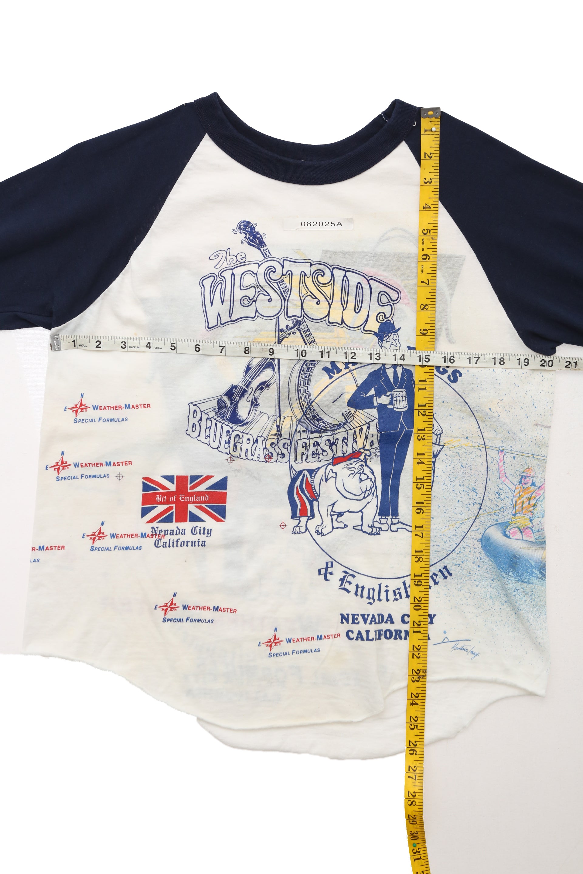1980 Vintage Mad Dogs & Englishmen Raglan tee