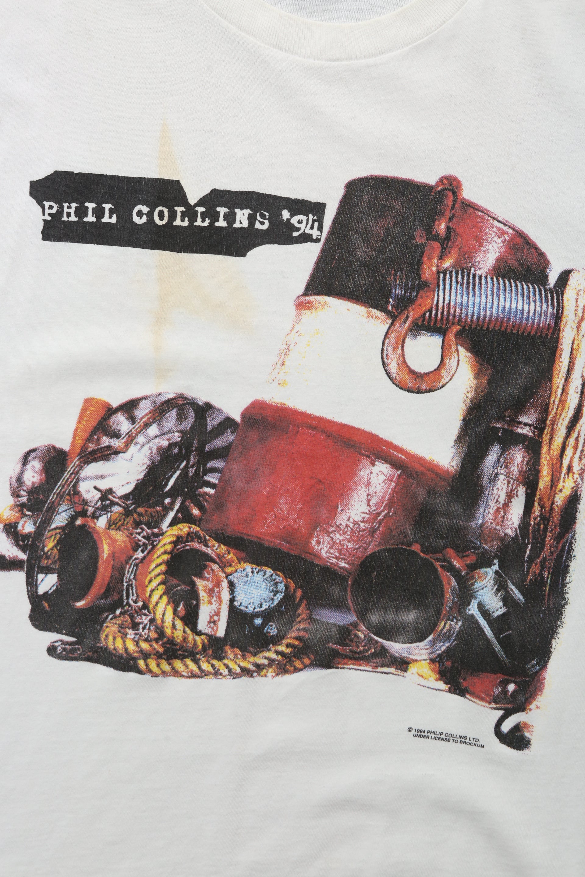 1994 Vintage Phil Collins "Both Sides" World Tour tee
