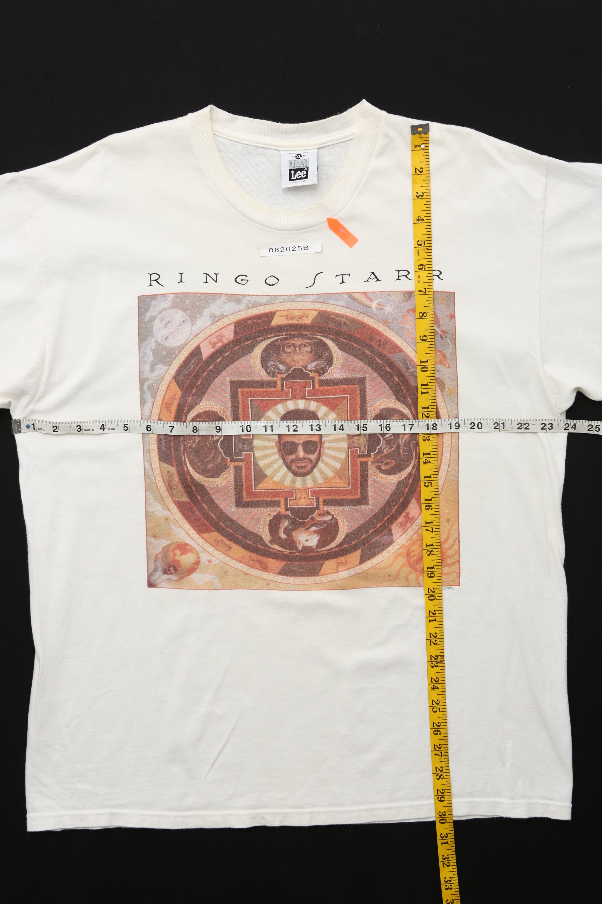 1992 Vintage Ringo Starr "Time takes Time" Concert tee