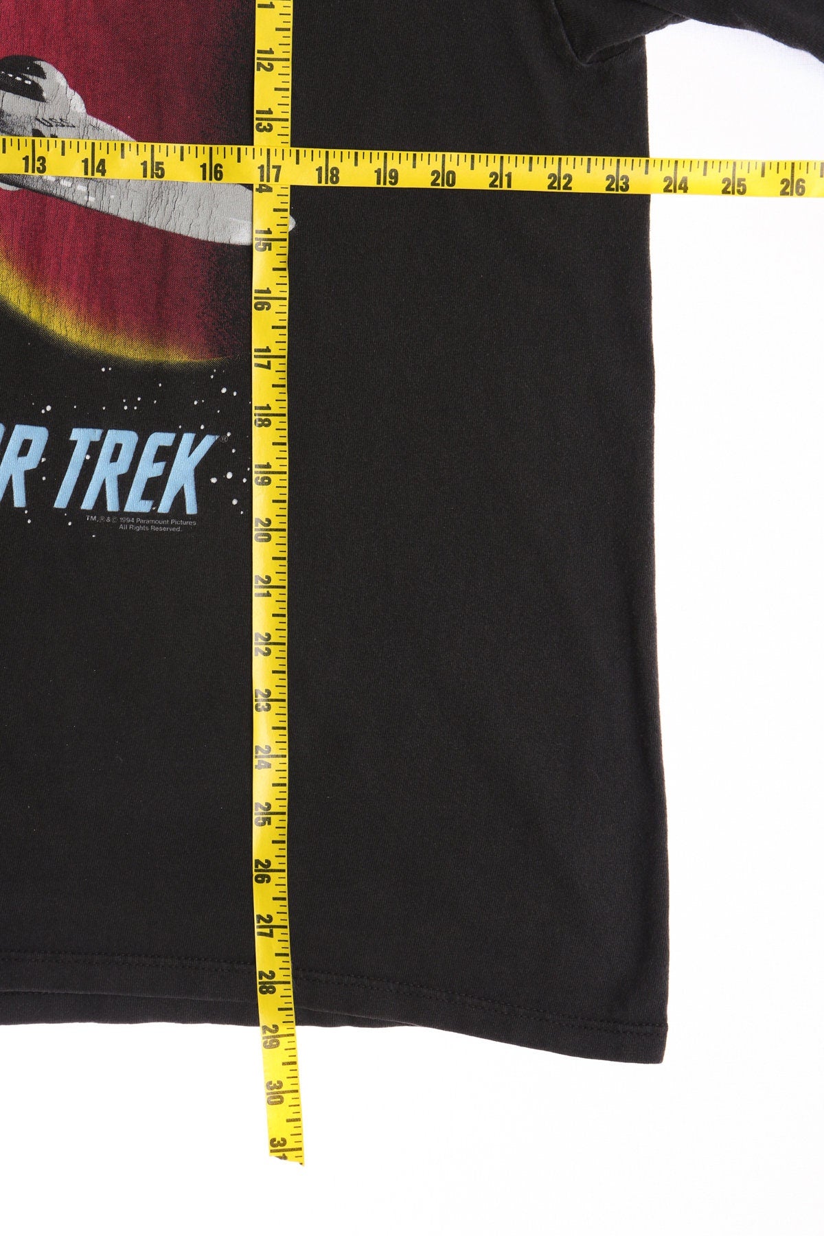 Stark Trek Black Graphic T-shirt