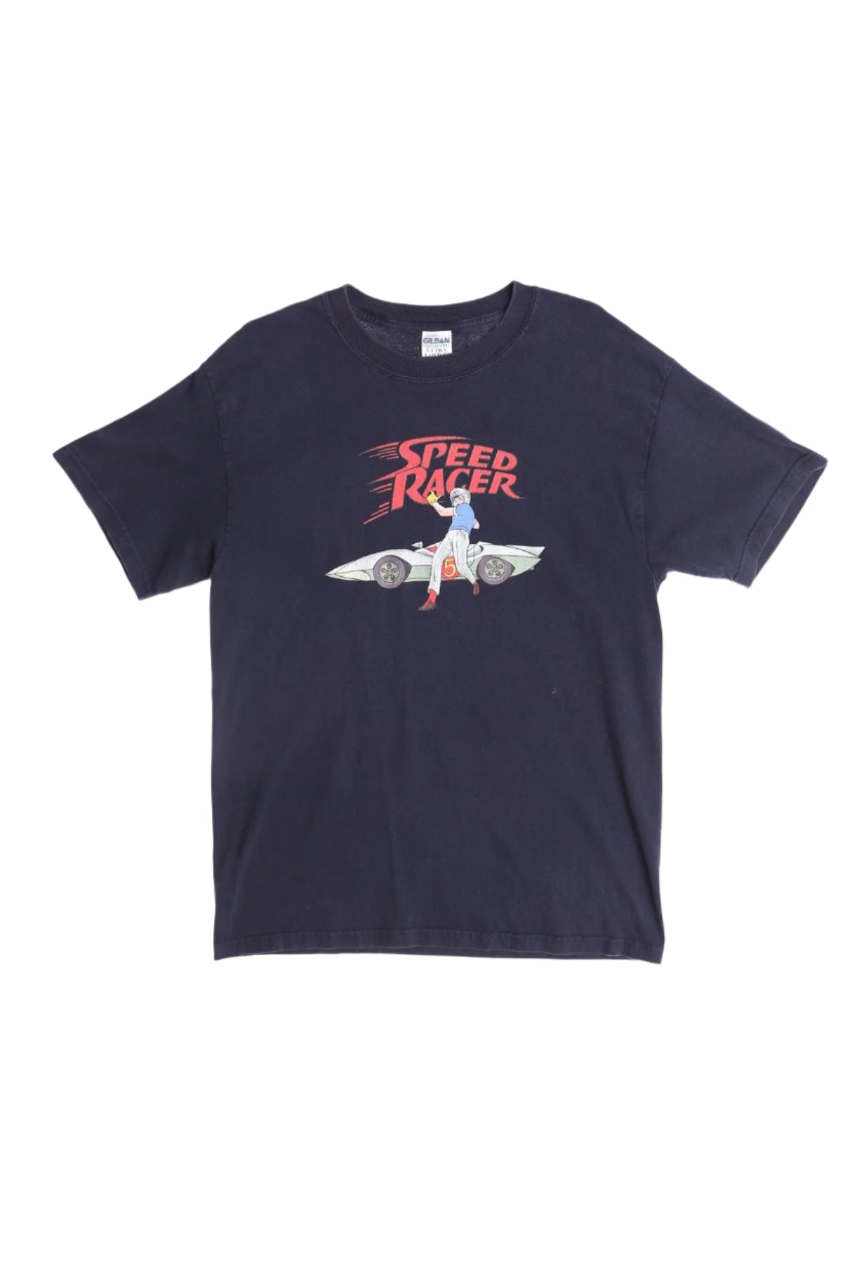 Speed Racer Blue Graphic T-shirt