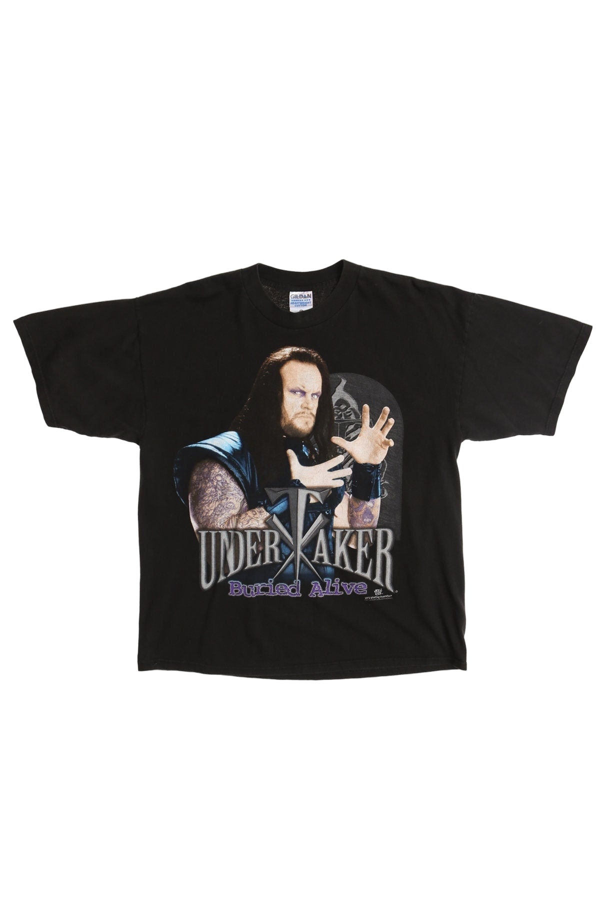 Vintage Y2K Undertaker Wresting T-Shirt