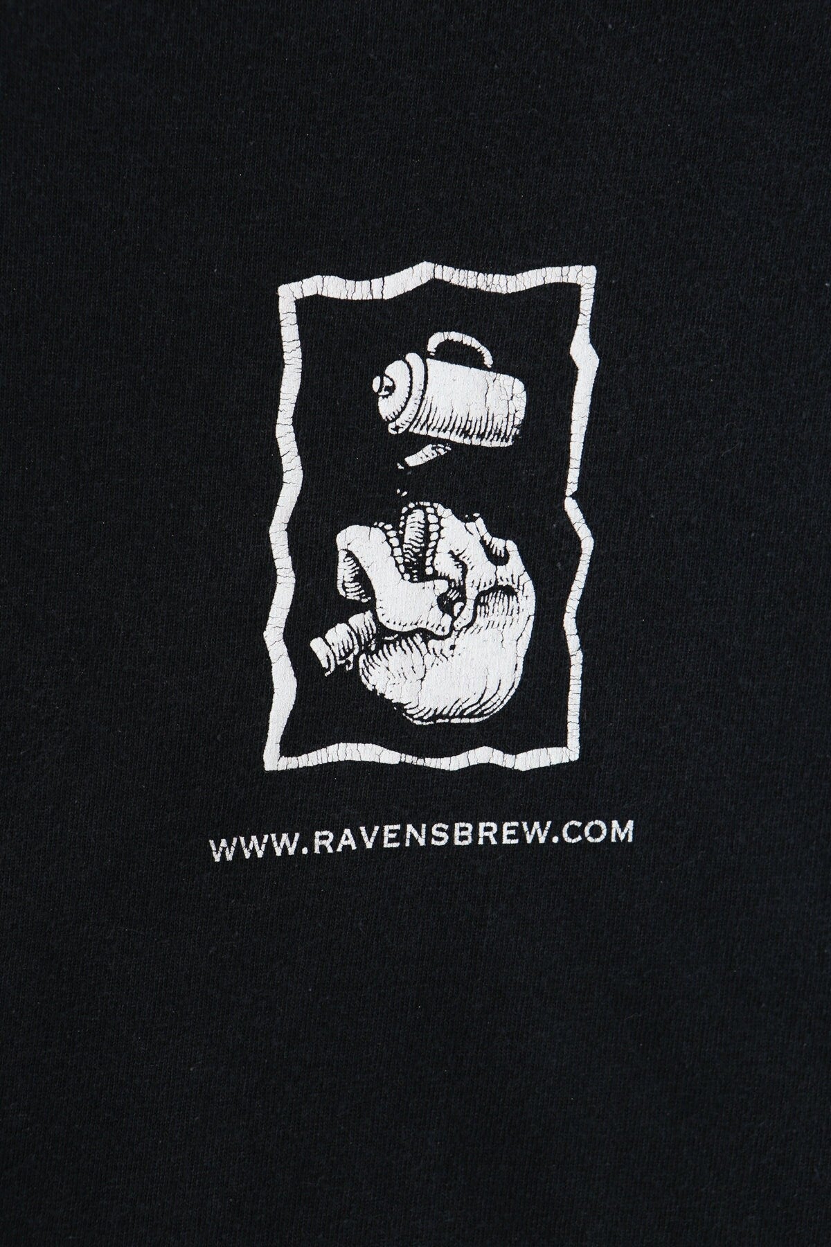 Vintage 96' Raven Black Coffee Shirt