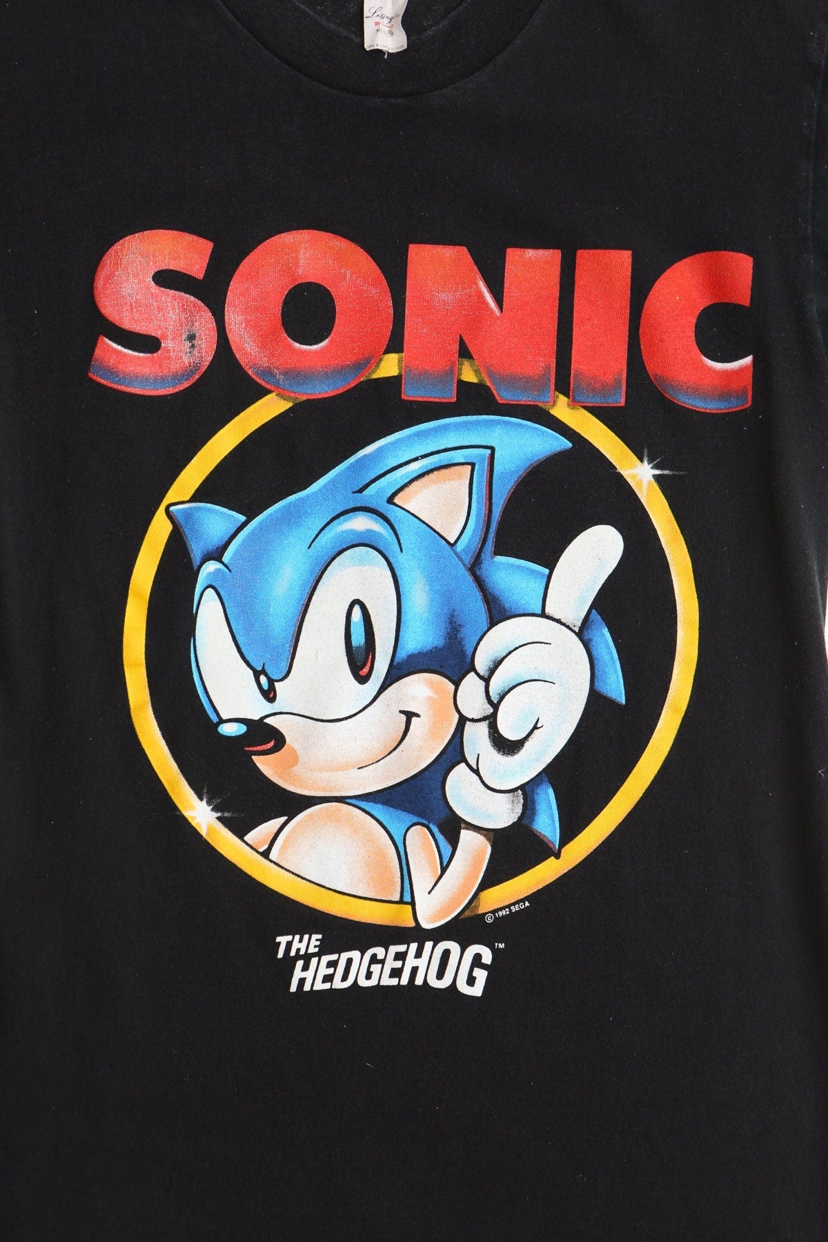 Vintage 1992 Sonic the Hedgehog Graphic T-Shirt