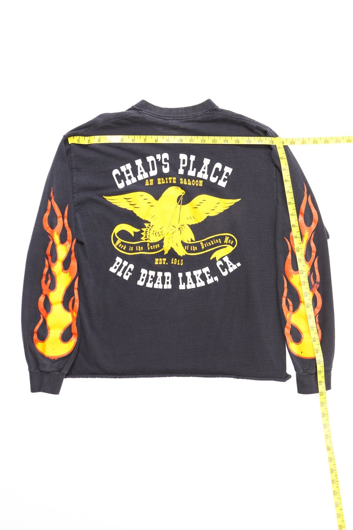 Vintage Biker "Chad's Place" Long Sleeve Shirt