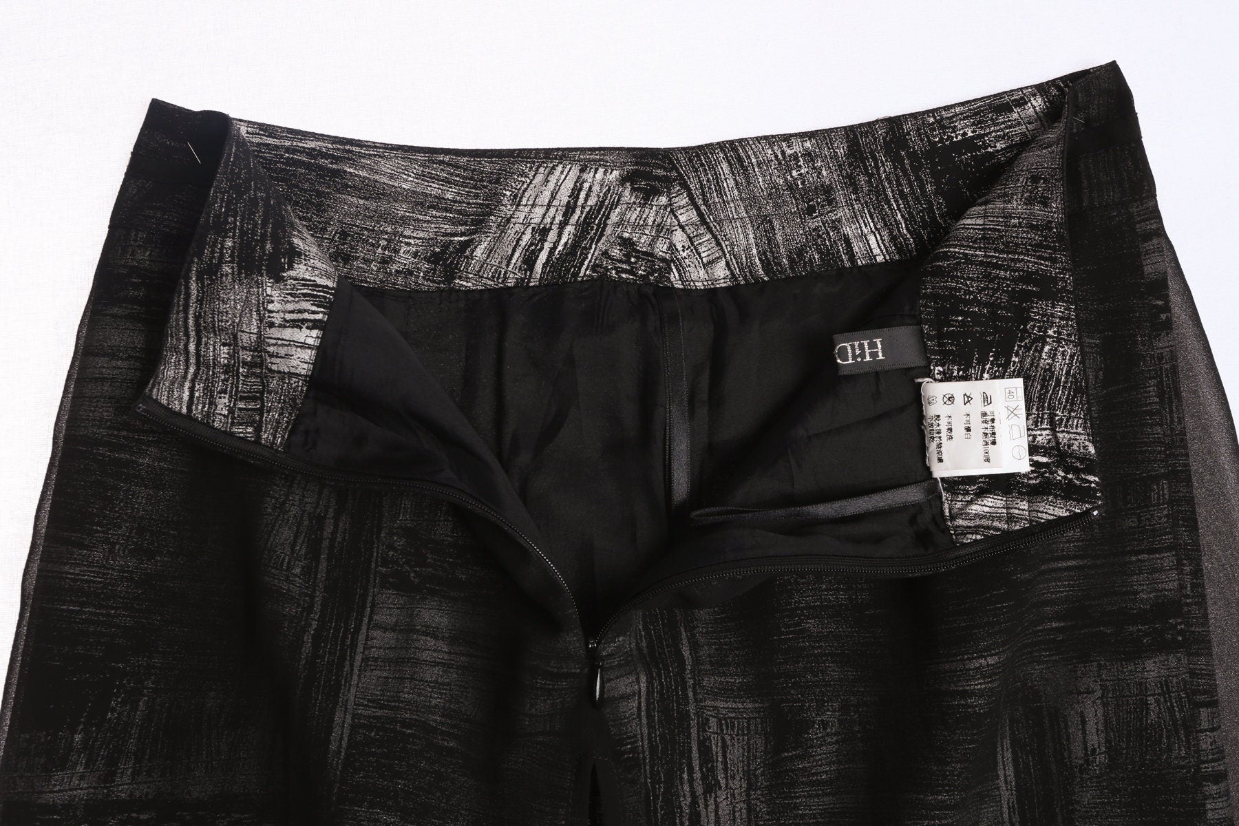 Y2K Women Long Black Casual Skirt